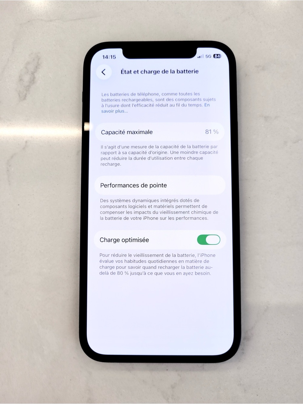 Apple iPhone 12 Black 64 Go